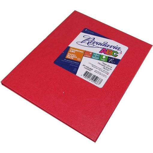 Cuaderno Rivadavia Éxito Laprida Abc Rayado Rojo 50 Hojas 19 X 235 Cm Librería Saturno